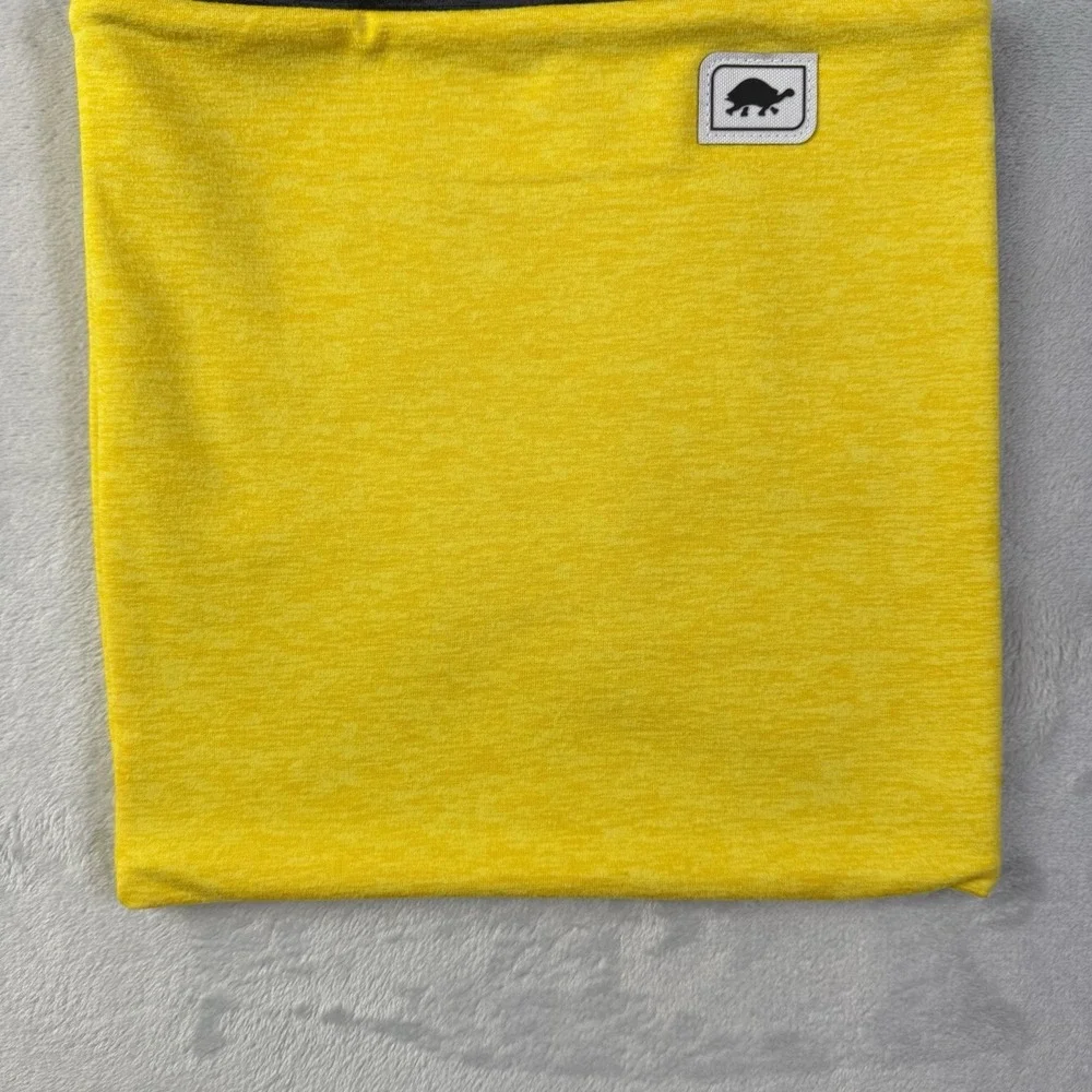 NWT Turtlefur‎ Baclava Scard Spring Skiing Snowbaord Yellow Grey Mountain Winter